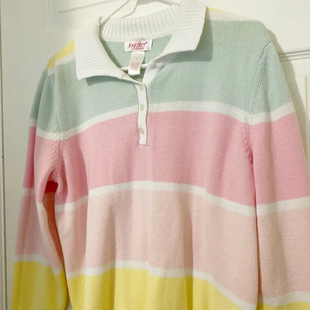 ***SOLD***Vintage Together Size L Women’s Cardigan - Picture 2 of 6